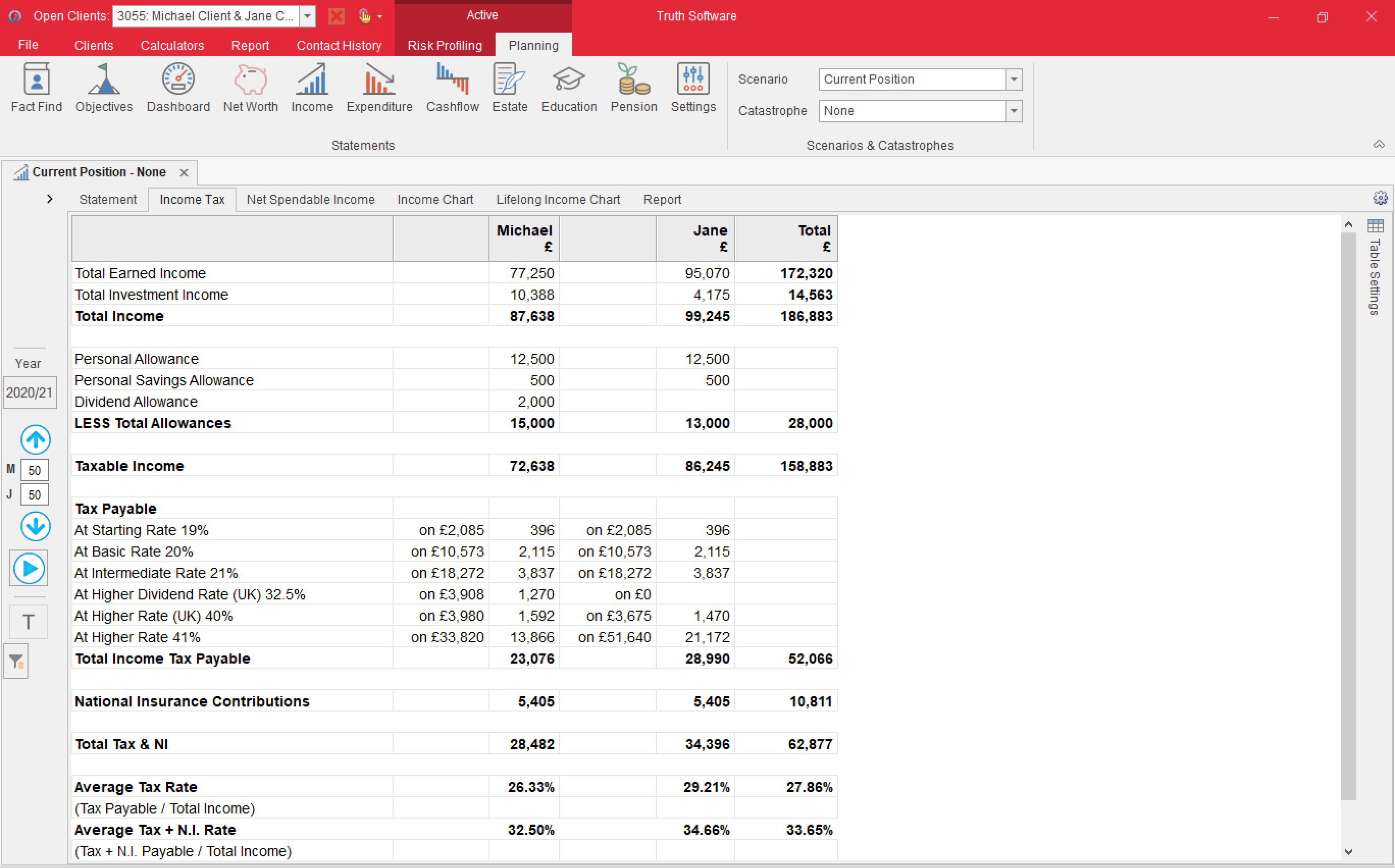 prestwood truth software cashflow release notes latest tax calculations income 2020 2021 scottish rates SRIT