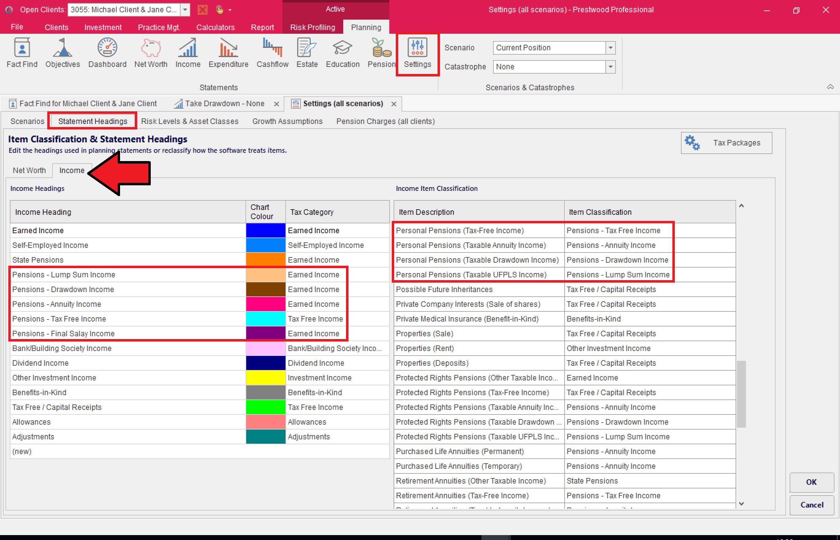 prestwood truth software release notes pension income crystallisation options cashflow tools