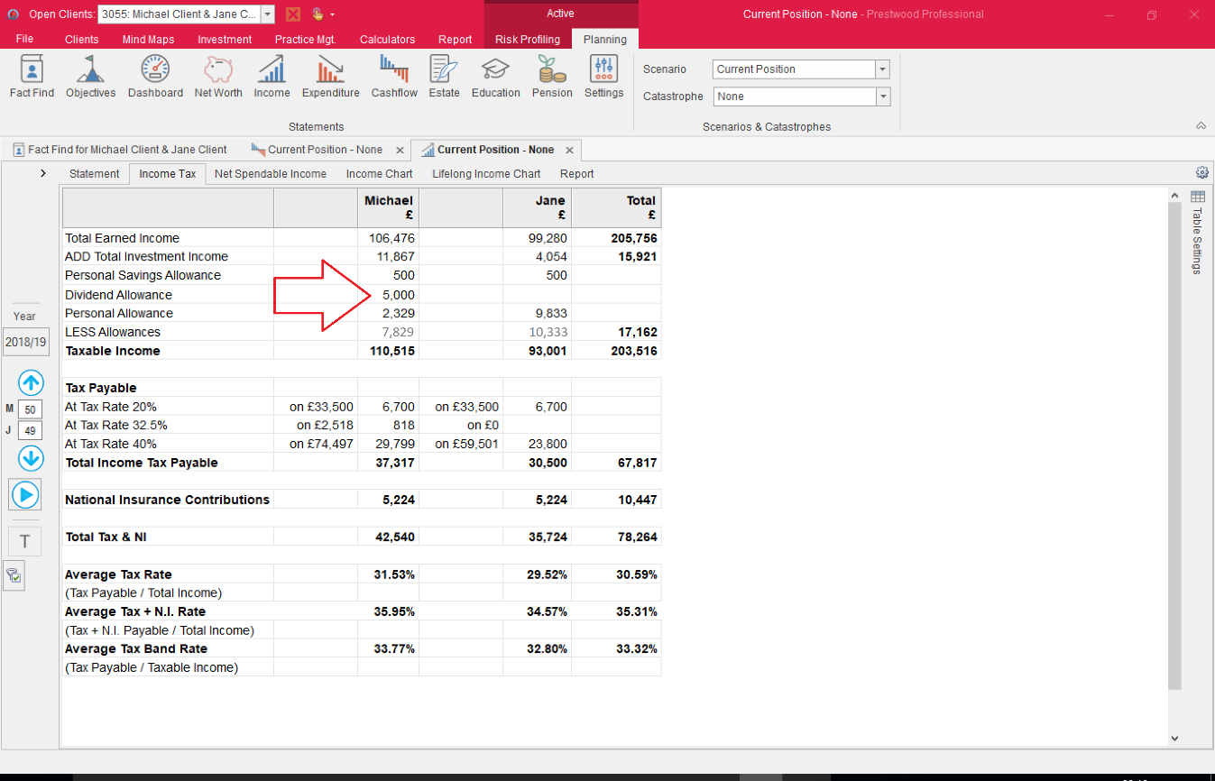 prestwood truth software release notes dividend allowance