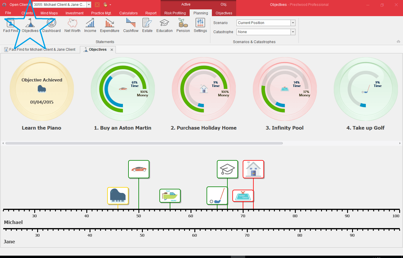 prestwood truth software cash flow planning objectives timeline now live