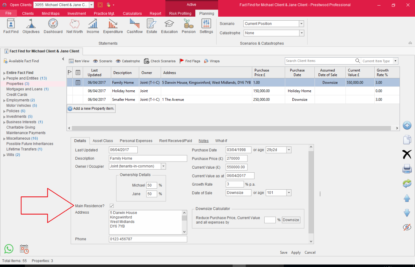 prestwood truth software release notes residence nil rate band nrb property item