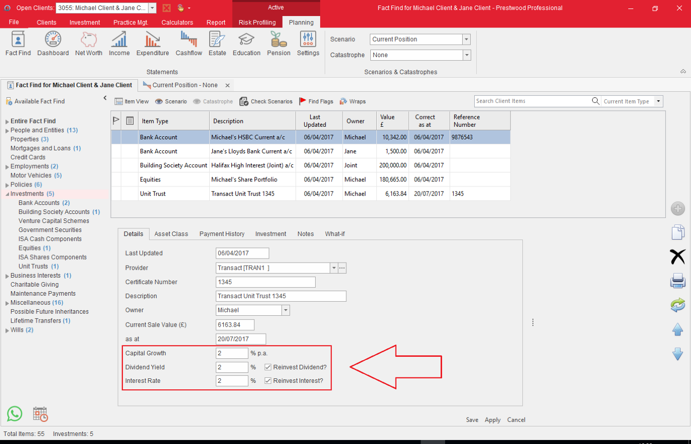 prestwood truth software release notes income growth options