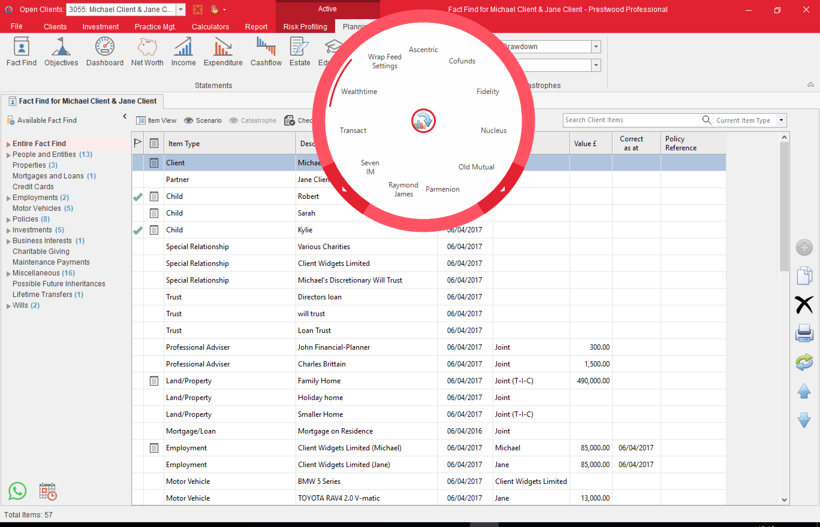 prestwood truth software release notes wealthtime integration wrap feed cashflow tool